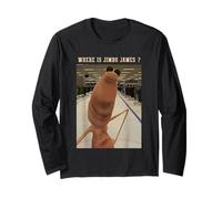 Marcus The Worm Where Is Jimbo James Meme Long Sleeve T-Shirt