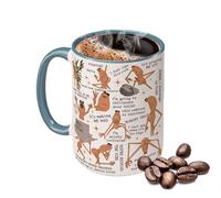 Marcus Worm Meme Mug, 11oz Marcus Merch Coffee Cup, Multifunctional Animal-Themed Ceramic Teacup, Fun Ceramic Coffee Cup for Kitchen Work Evening Break Home Relaxation Travel Morning