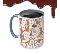 Marcus Worm Mug 11oz, Funny and Weird Creature Coffee Mug, Funny Meme Cup for Sarcastic Humor Lovers, Weirdcore Gift for Meme Lovers, Quirky Gift for Travel Relaxation Evening Morning Home