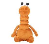 Marcus Worm Plush Toy 11 Inch - Funny Meme Stuffed Animal Pillow, Soft Internet Joke Plush Doll, Cute Worm Robert Help Meme Hugging Cushion Gift for Fans Collectors & Home Decor