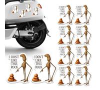 Marcus Worm Stickers, 10 Pcs Funny Waterproof PVC Marcus Meme Decals, for Teens Men Women Girls Phone Case Skateboard Hat Scrapbook