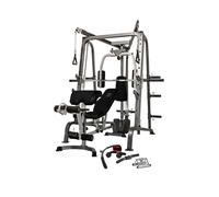 Marcy MD-9010G Home Gym Smith Machine with Weight Bench