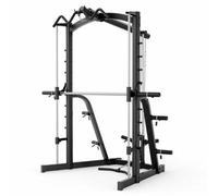 Marcy Mwb-1282X Platinum Smith Machine, Home Gym With Adjustable Weight Bench, High & Low Pulley System,safety Stops,leg Developer