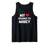 Marcy - My Heart Belongs To Marcy - Love Tank Top