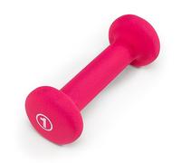 Marcy Neoprene Dumbbell, Single Piece, 1-lb, Fuchsia