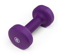 Marcy Neoprene Dumbbell, Single Piece, 6-lb, Eggplant