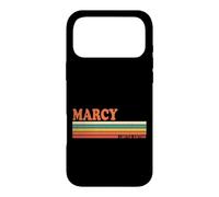 MARCY Retro Personalized First Name Vintage Stripes Case for iPhone 17 Pro Max