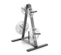 Marcy Standard Weight Plate Tree for 1-Inch Plates for Home Gym, PT-5733, Black, 300 lb. Max. Capacity