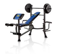 Marcy Starter Weight Bench 35kg Weights Barbell Butterfly Arms Arm Curl Home Gym