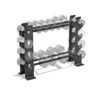 Marcy Unisex Adult Eclipse Compact Dumbbell Storage Rack - Black, One Size