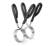 MARCY Weightlifting Accessory Spring Clip Collars for 2" Olympic Weight Bar and Dumbbell Handles, Sold in Pair, OBC-3