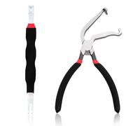 Mardatt 2PCS Electrical Disconnect Pliers, Double-Ended AutomotiveConnector Disconnect Pliers, 60 Degree Separator Electrical Connector Tools Kit for Air Flow Sensors Fuel Injectors