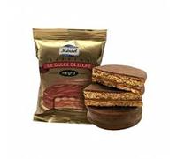 Mardel - Alfajores Dulce de Leche covered with dark chocolate - Box of 12