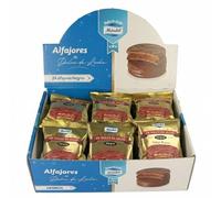 Mardel Alfajores Filled with Dulce de Leche, Chocolate Coated Biscuits, 24 × 50 g (1.2 kg)
