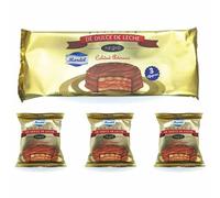Mardel Alfajores with Dulce de Leche, Dark Chocolate Coated (3 x 50g) | Pack of 4