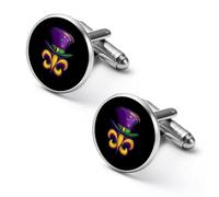 Mardi And Gras Mens Cufflinks Alloy Shirt Cuff Links Tuxedo Studs Accessories for Business Wedding