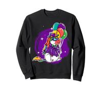 Mardi Gras 2020 Unicorn Carnival Costume Boys and Girls Gift Sweatshirt