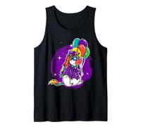 Mardi Gras 2020 Unicorn Carnival Costume Boys and Girls Gift Tank Top