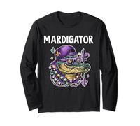 Mardi Gras Alligator MARDIGATOR Long Sleeve T-Shirt