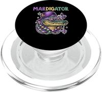 Mardi Gras Alligator MARDIGATOR PopSockets PopGrip for MagSafe
