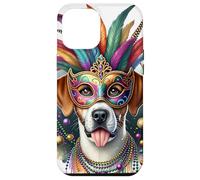 Mardi Gras Braque Francais Pyrenean Dog Case for iPhone 12 Pro Max