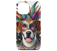 Mardi Gras Braque Francais Pyrenean Dog Case for iPhone 13 Pro Max