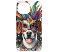Mardi Gras Braque Francais Pyrenean Dog Case for iPhone 16 Pro Max