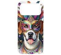 Mardi Gras Braque Francais Pyrenean Dog Case for iPhone 17 Pro Max