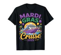 Mardi Gras Cruise Crew 2025 Trip New Orleans Family Matching T-Shirt