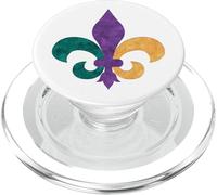 Mardi Gras Fleur-De-Lis PopSockets PopGrip for MagSafe