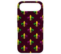 Mardi Gras Fleur de Lis Vintage Purple Case for iPhone Air