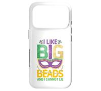 Mardi Gras I Like Big Beads Cannot Lie Funny Men Women Case for iPhone 17 Pro