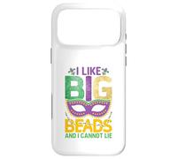 Mardi Gras I Like Big Beads Cannot Lie Funny Men Women Case for iPhone 17 Pro Max