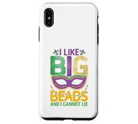 Mardi Gras I Like Big Beads Cannot Lie Funny Men Women Case for iPhone XS Max