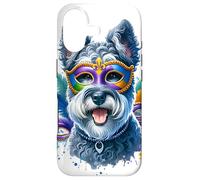 Mardi Gras Kerry Blue Terrier Dog Case for iPhone 17