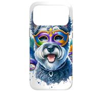 Mardi Gras Kerry Blue Terrier Dog Case for iPhone 17 Pro Max