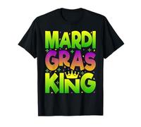 Mardi Gras King - Fat Tuesdays New Orleans Mardi Gras Mens T-Shirt