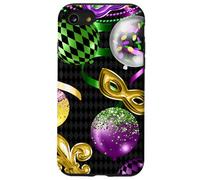 Mardi Gras Mask Beads Carnival Party Art Case for iPhone SE (2020) / 7/8
