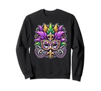 Mardi Gras Masquerade Festival Celebration Vibes Sweatshirt