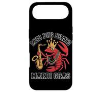 Mardi Gras Mud Bug Beats Crawfish Saxophone Player Case for iPhone Air