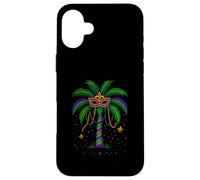 Mardi Gras Palm Tree Hawaiian Tropical Party Men Women Kids Case for iPhone 16 Plus