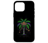 Mardi Gras Palm Tree Hawaiian Tropical Party Men Women Kids Case for iPhone 16 Pro Max