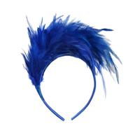 Mardi Gras Party Carnival Hair Bands, Head Accessories, Feather Headband for Dance Events and Music Festivals, Free Size
