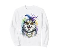 Mardi Gras Puli Dog Sweatshirt