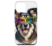 Mardi Gras Romanian Carpathian Shepherd Dog Case for iPhone 12 mini