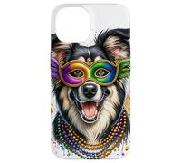 Mardi Gras Romanian Carpathian Shepherd Dog Case for iPhone 14