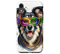 Mardi Gras Romanian Carpathian Shepherd Dog Case for iPhone XR