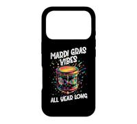 MARDI GRAS VIBES ALL YEAR LONG Case for iPhone 17 Pro