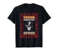 Mardi Gras Voodoo Lover Black Magic Carnival Fan Voodoo Doll T-Shirt