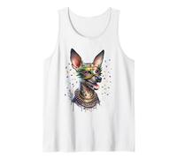 Mardi Gras Xoloitzcuintli Dog Tank Top